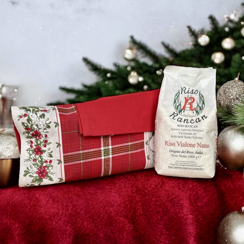 Set Americano con Tovagliolo Natalizio Vialone Nano